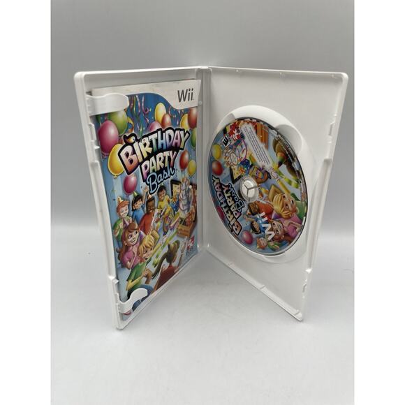 Birthday Party Bash (Nintendo Wii, 2009) Complete and Tested - Fast Shipping - Picture 3 of 4